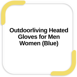 Outdoorliving Heated Gloves for Men Women (Blue)