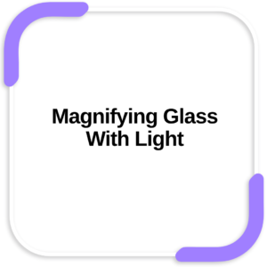 Magnifying Glass With Light