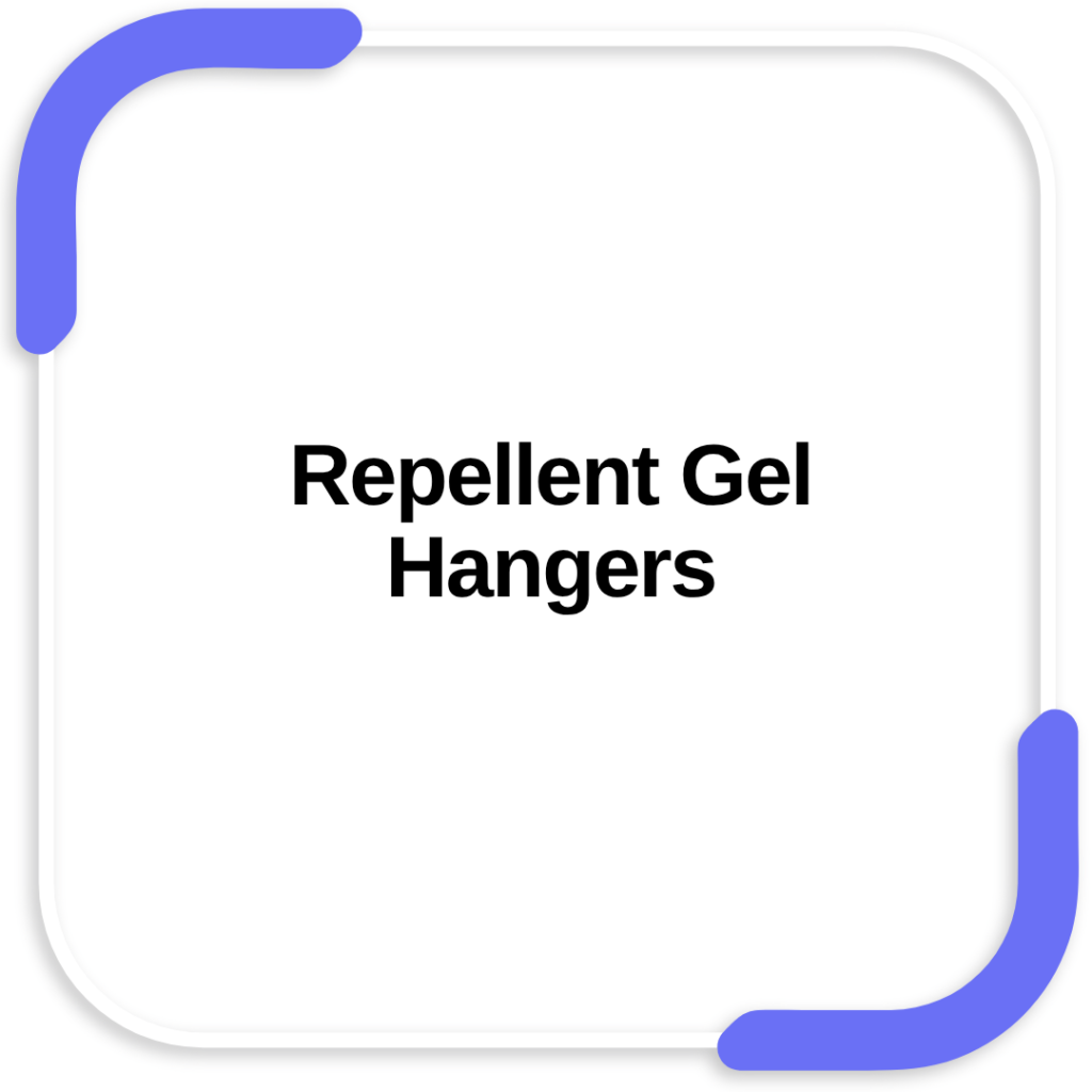 Repellent Gel Hangers