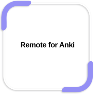 Remote for Anki