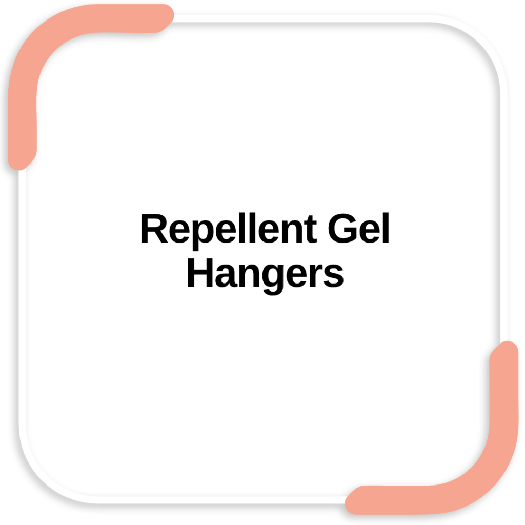Repellent Gel Hangers