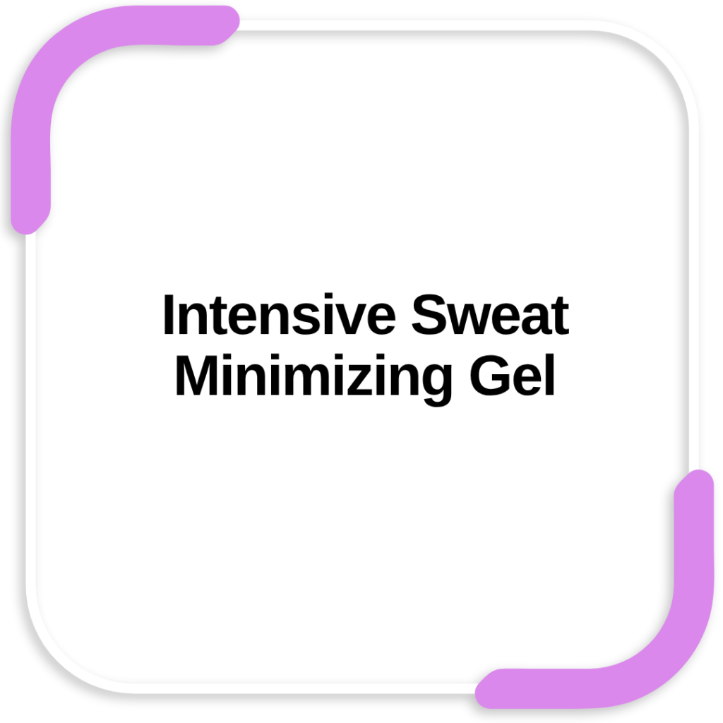 Intensive Sweat Minimizing Gel