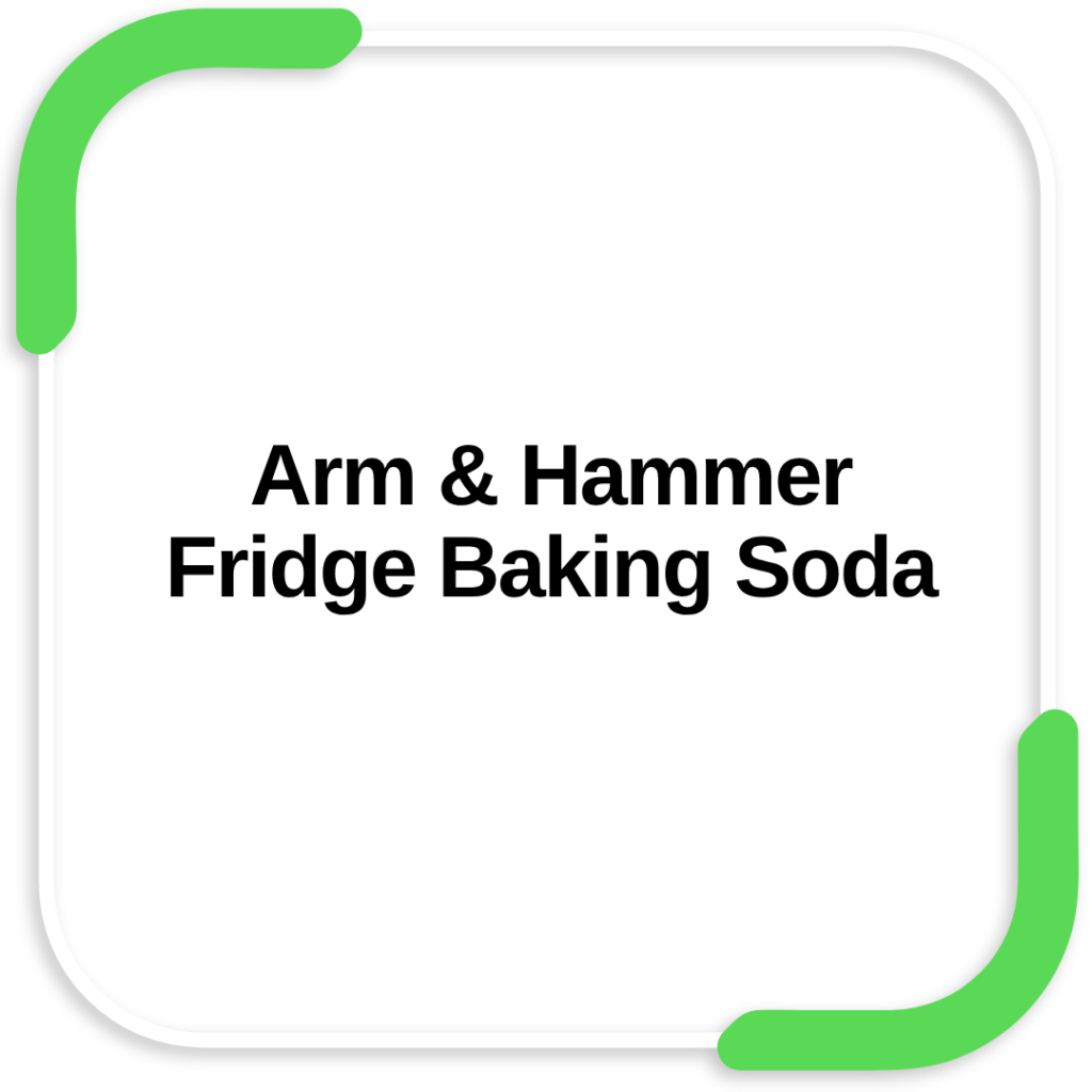 Arm & Hammer Fridge Baking Soda
