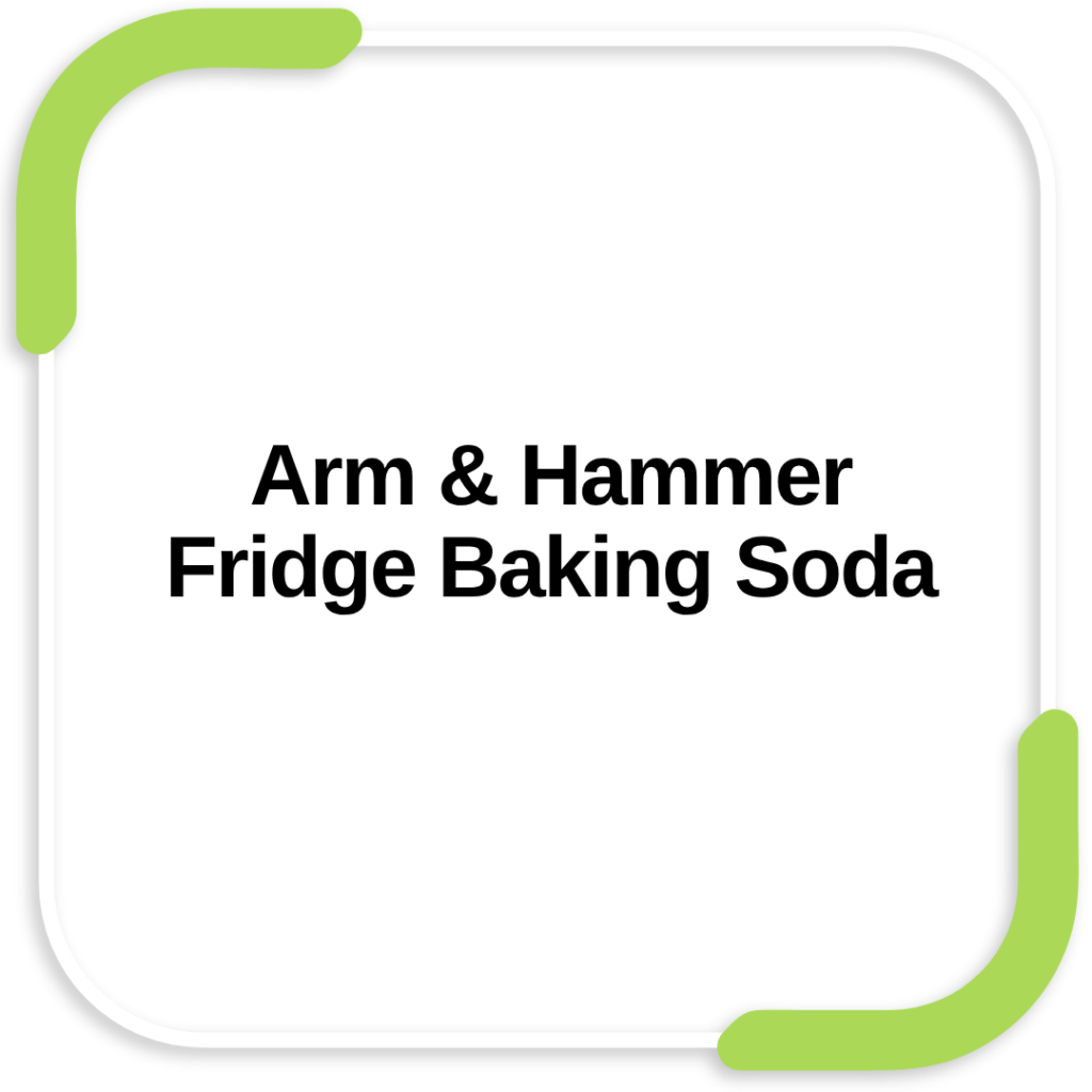 Arm & Hammer Fridge Baking Soda