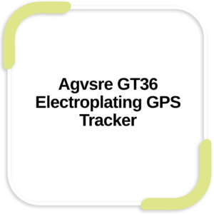 Agvsre GT36 Electroplating GPS Tracker