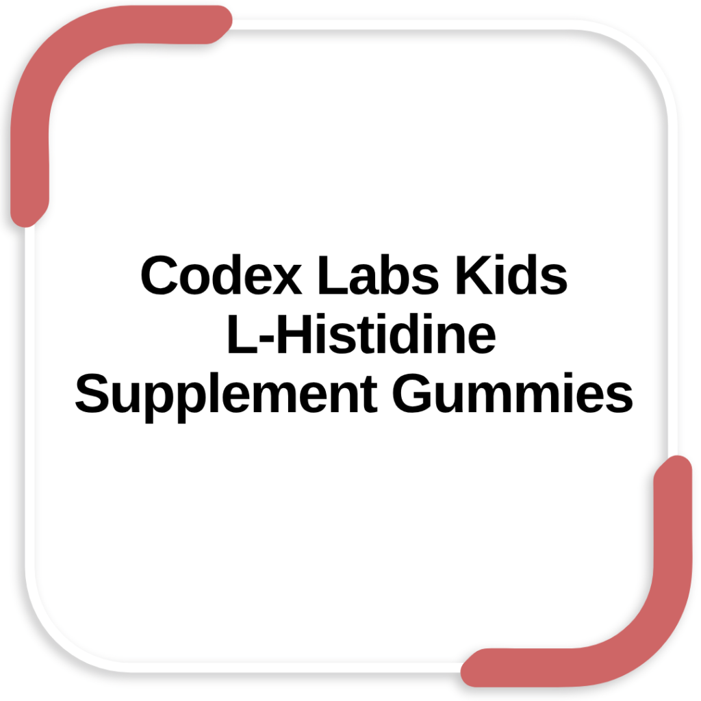 Codex Labs Kids L-Histidine Supplement Gummies