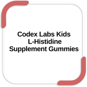 Codex Labs Kids L-Histidine Supplement Gummies