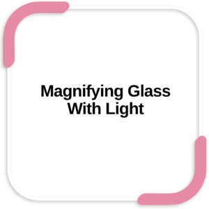 Magnifying Glass With Light