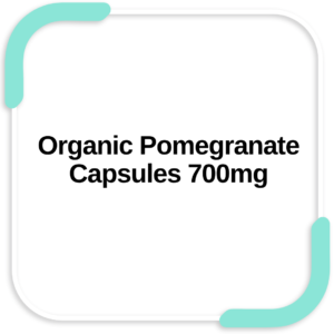 Organic Pomegranate Capsules 700mg