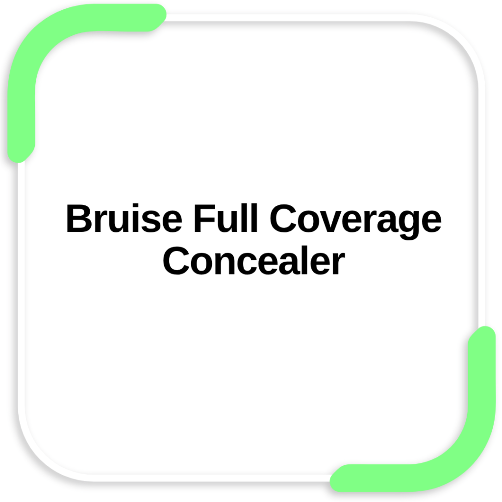 Bruise Full Coverage Concealer