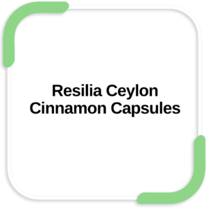 Resilia Ceylon Cinnamon Capsules